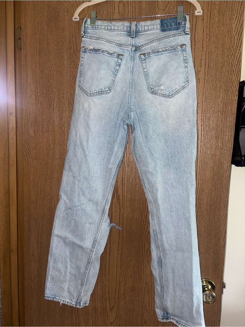Abercrombie Light Blue Ripped Jeans - Picture 2 of 3